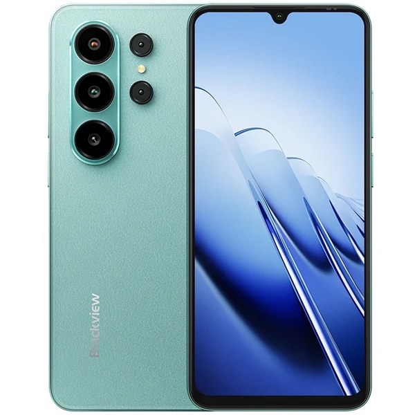 Celular Blackview WAVE 10 Dual SIM de 256GB 8GB RAM de 6.88" 32MP 13MP - Mint Green