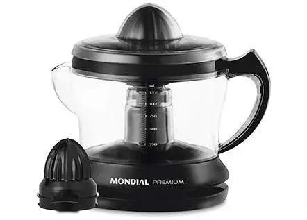 Espremedor Mondial Premium E-02 Preto 220V
