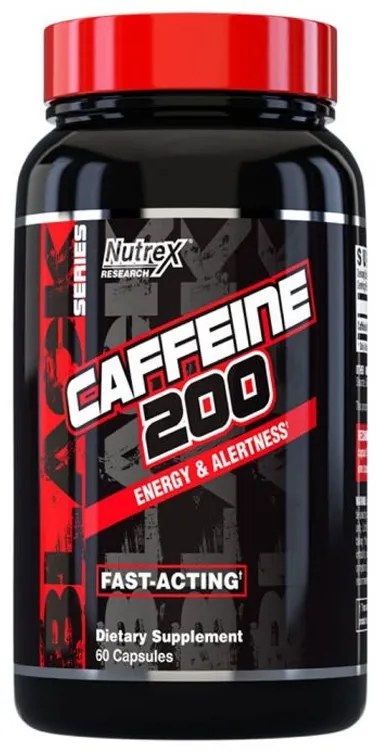 Nutrex Research Caffeine 200 (60 Cápsulas)