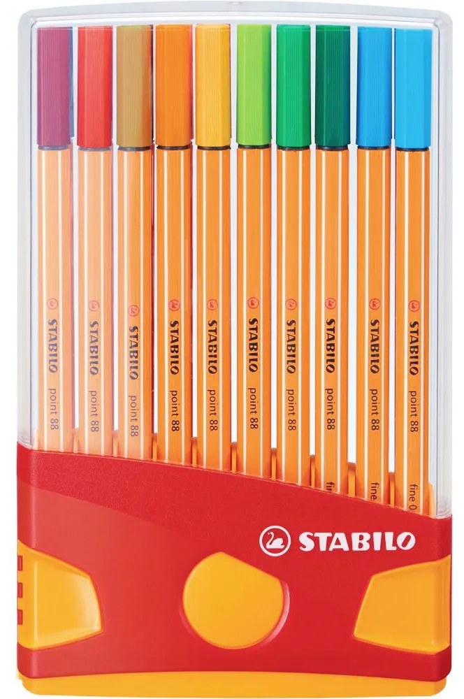 Bolígrafo Fineliner Stabilo Point 88 0.4 mm 8820-031 - (20 Colores)