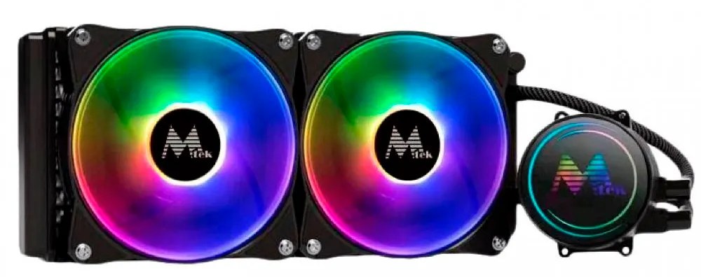 Cooler para CPU Mtek MWC-240 - ARGB
