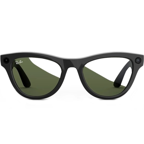 Gafas Inteligentes Transitions Ray Ban Meta Skyler (Gen 2) RW4014 con Cámara y Altavoz - Shiny Black Graphite Green