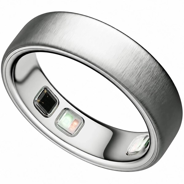 Anillo Inteligente Oura Ring 5 JZ90-61619-09 Tamaño 9 con Bluetooth - Brushed Silver