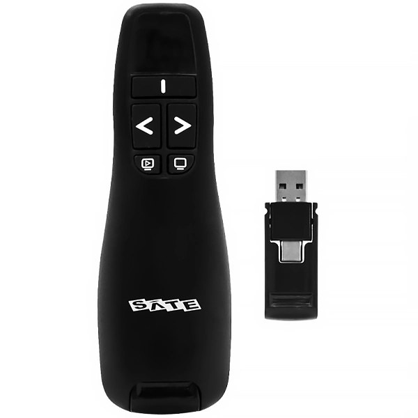 Presentador Wireless a Laser Satellite LR-27R - Negro