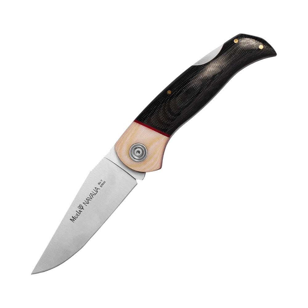 Navaja De Caza Muela Navalia Micarta Negra