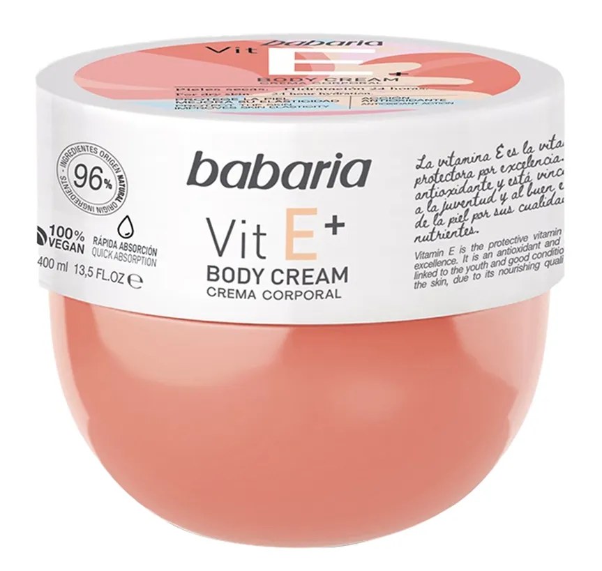Crema Corporal Babaria Vitamina E+ - 400mL
