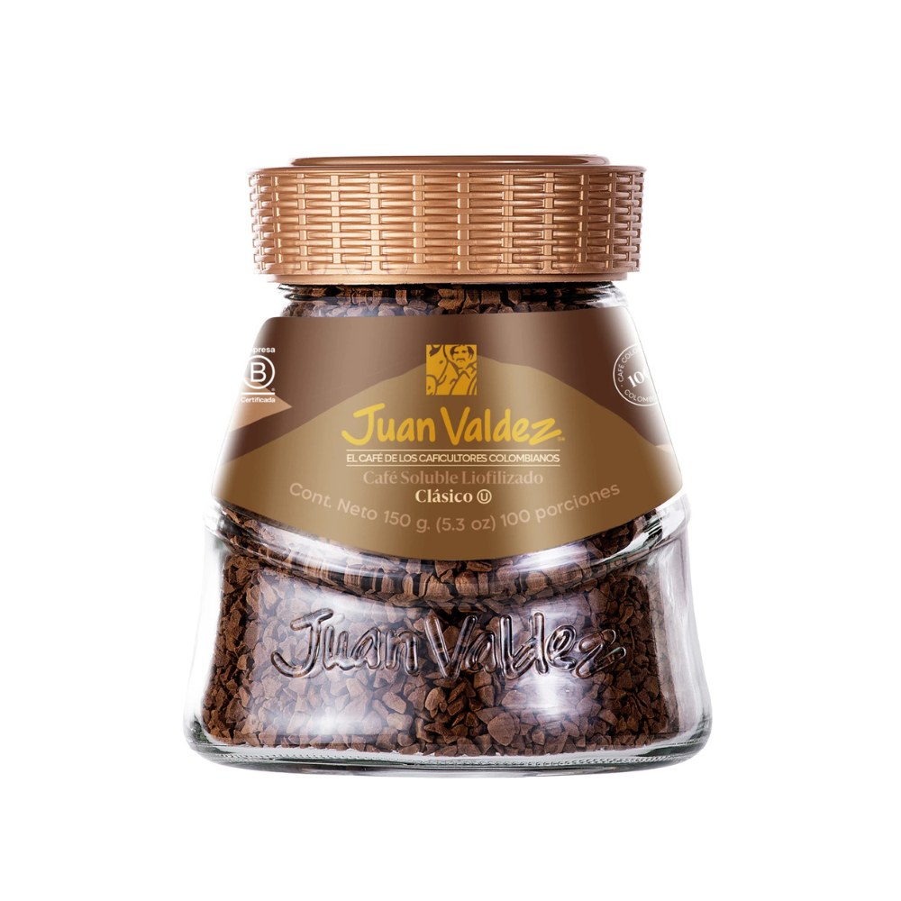 Café Liofilizado Tradicional Juan Valdez - 150gr
