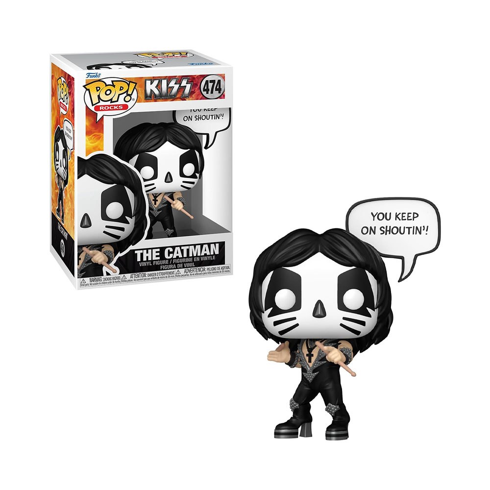 Muñeco Funko Pop Rocks Kiss The Catman 474