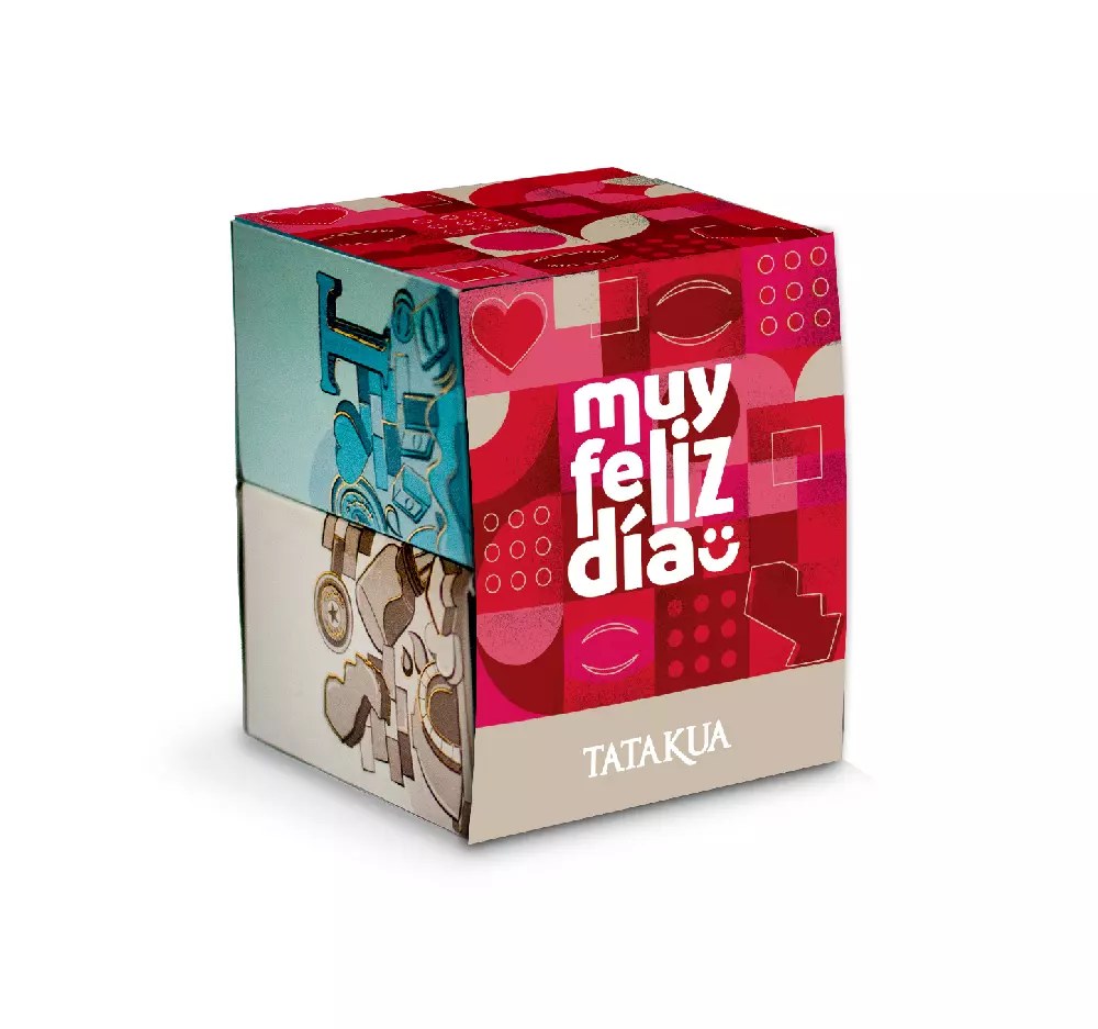 TATAKUA - PACK X 2 MEGA ALFAJORES - MUY FELIZ DIA