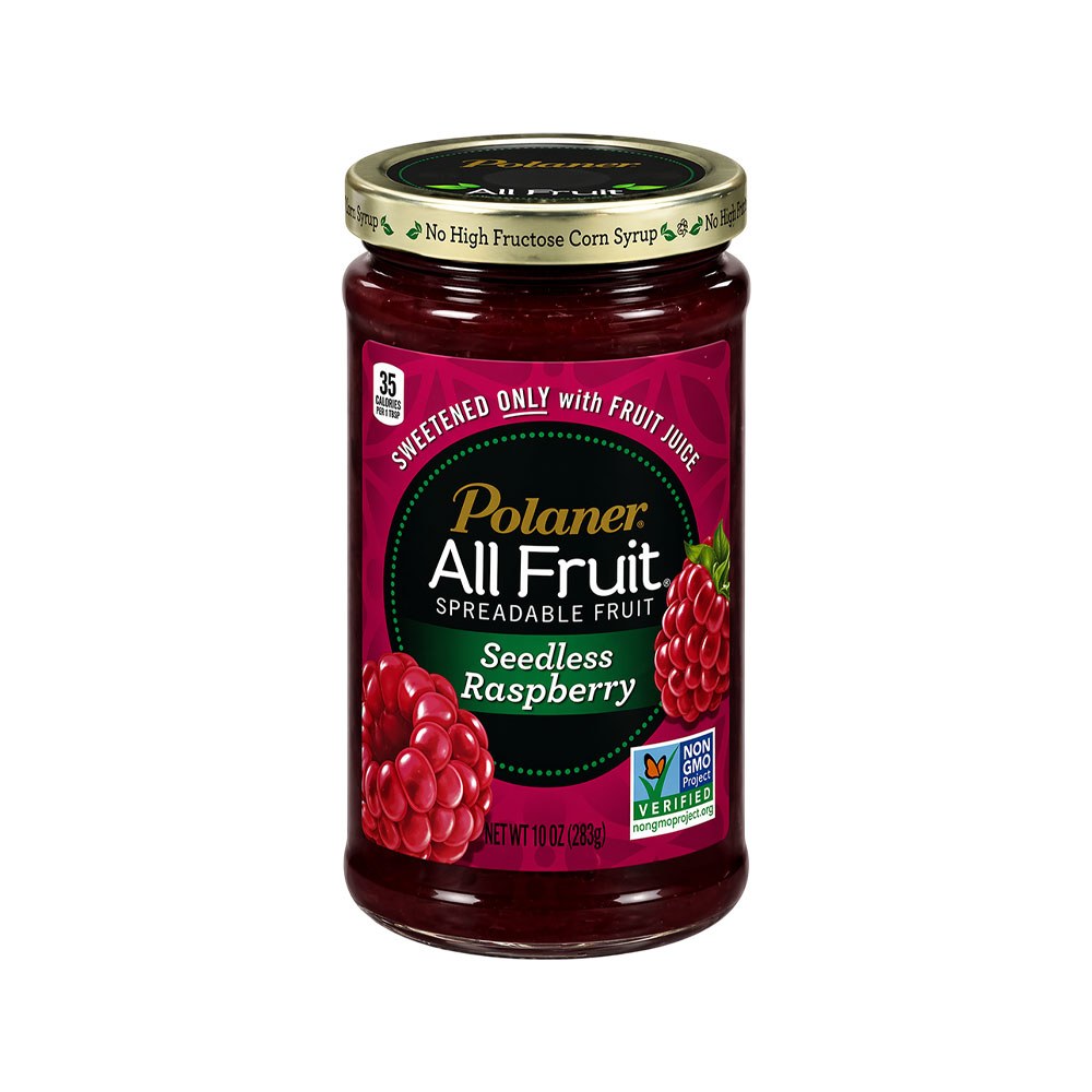 Mermelada Polaner All Fruit Raspberry 283 G
