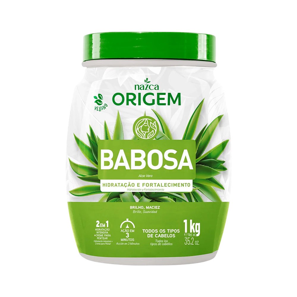 Mascarilla Capilar NAZCA Origem Babosa 2 en 1 1 kg