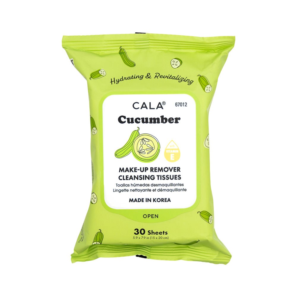 Toallitas Desmaquillantes Cala Cucumber 30 Unidades