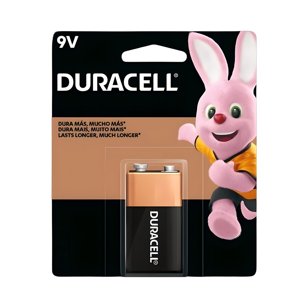 Batería Alcalina Duracell Mn1604 6 Lr61 9 V 1 Unidad