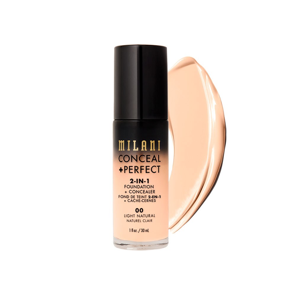 Base Milani Conceal + Perfect 2 En 1 00 Light Natural 30ml