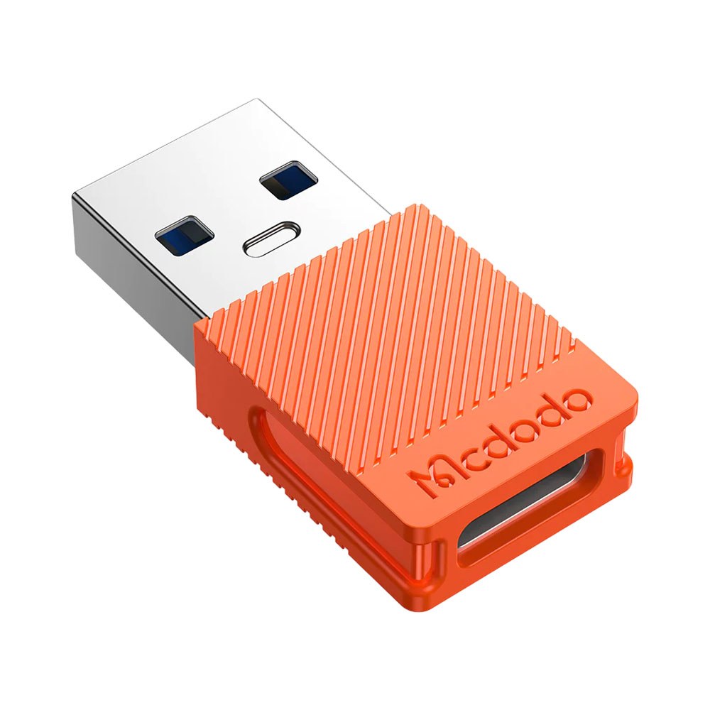 Adaptador MCDODO OT-6550 Tipo C a USB A 3.0 Naranja