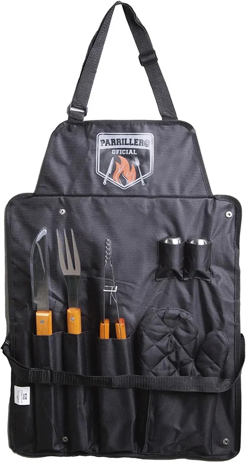 Kit para Asado Doral Full Brasas - (7 piezas)