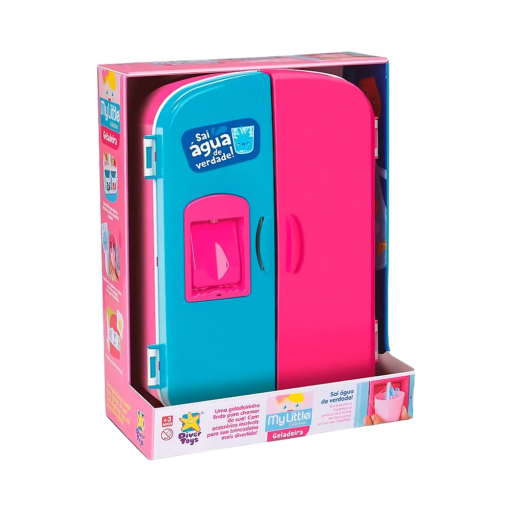 Juguete Divertoys My Little Collection Heladera 8172