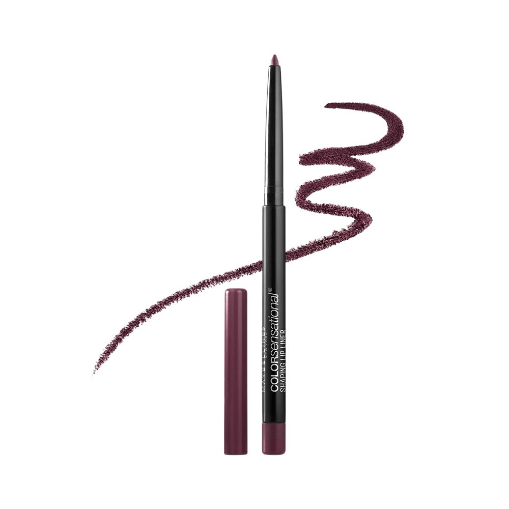 Lápiz Delineador De Labios Maybelline Color Sensational Shaping 160 Rich Wine 0.28 Gr