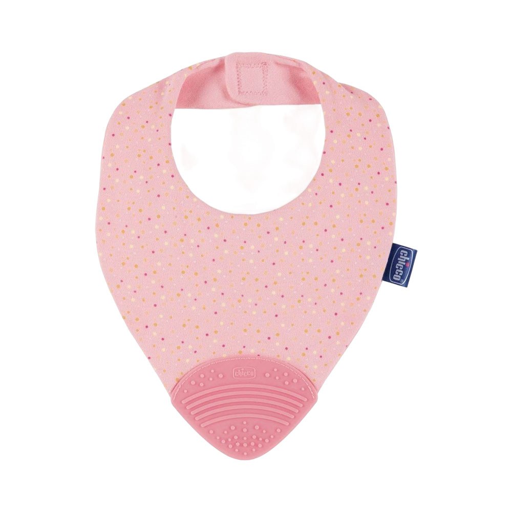 Babero con Mordedor CHICCO 2581-200 Rosa