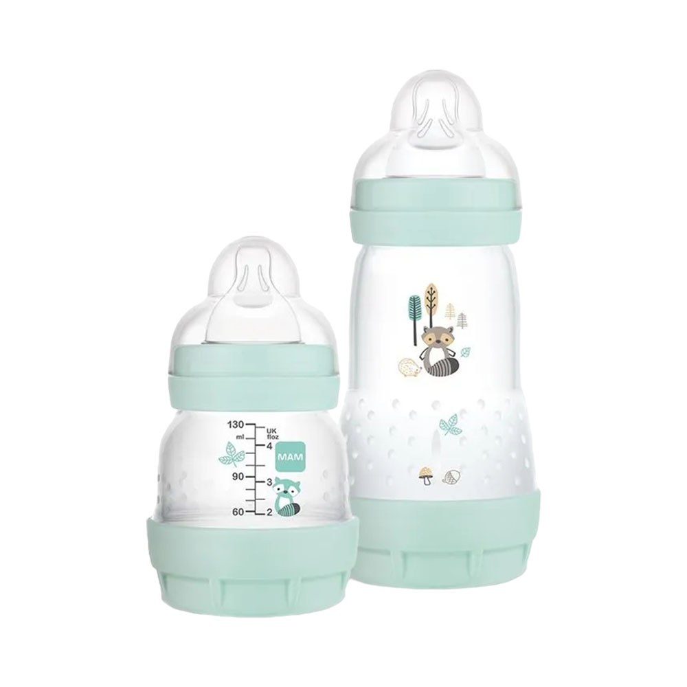 Biberones MAM Easy Start Azul MA21021 - Plástico y Silicona