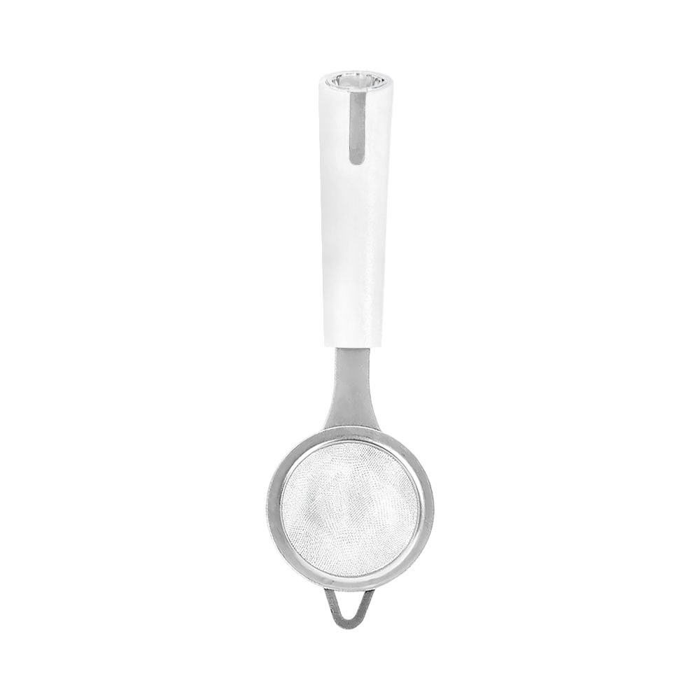 Colador ORIENTE 23 cm Blanco Plata