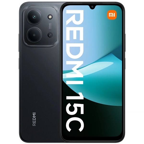 Celular Xiaomi Redmi 15C Dual SIM de 256GB 8GB RAM de 6.9" 50MP 8MP - Midnight Black (Global)