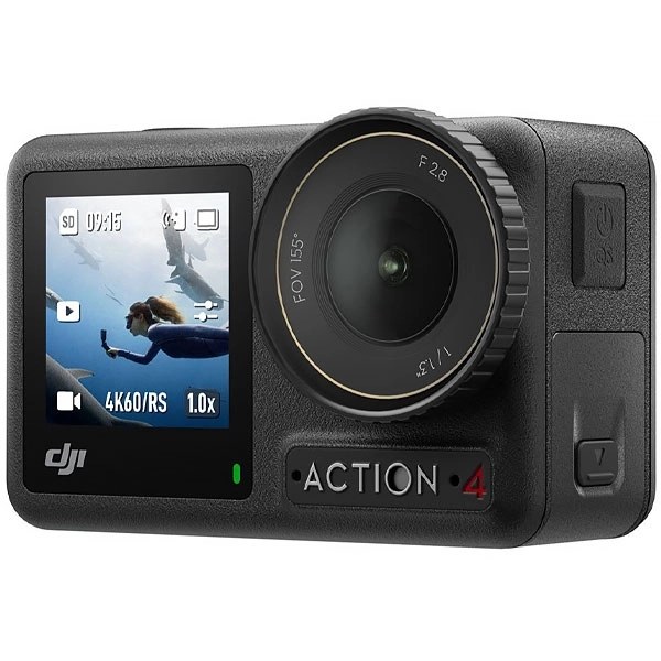 Cámara de Acción DJI Osmo Action 4 Standard Combo Anatel 10MP 4K con Wi-Fi - Gris