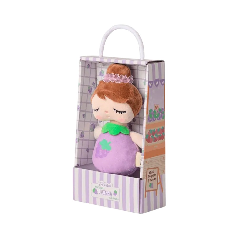 Muñeca De Apego Metoo Mini Angela Uva Bup Baby 9393
